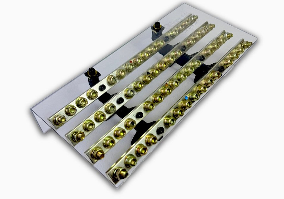 DISTRIBUIDOR ELENT 4X160A 15 TORNILLOS  STANDART